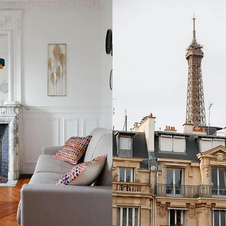 Tbs 321 - Superb With Eiffel Tower View דירה פריז