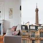Tbs 321 - Superb With Eiffel Tower View Apartmán Paříž