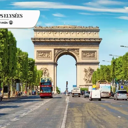 Daire Tbs 321 - Superb With Eiffel Tower View Paris
