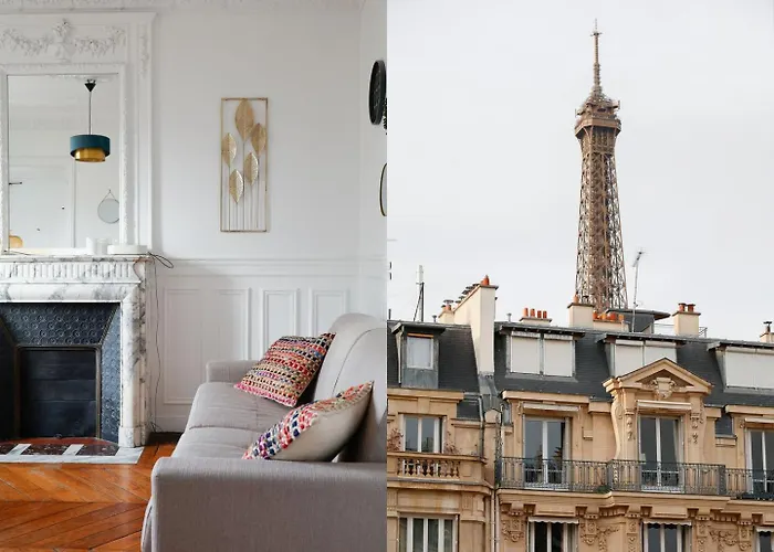 Tbs 321 - Superb With Eiffel Tower View Daire Paris